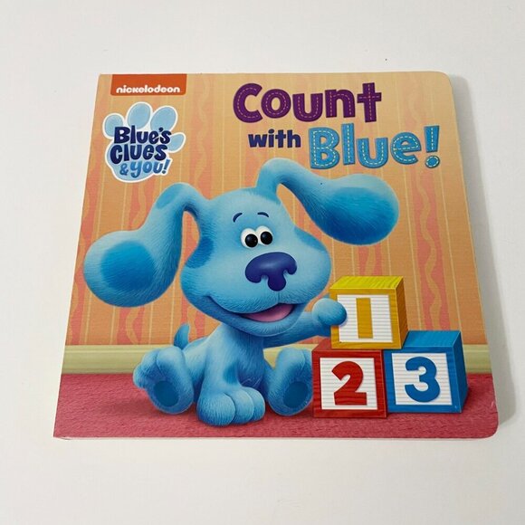 Blues Clues Hello Friends Book and Count with Blue Board Books - Picture 2 of 15